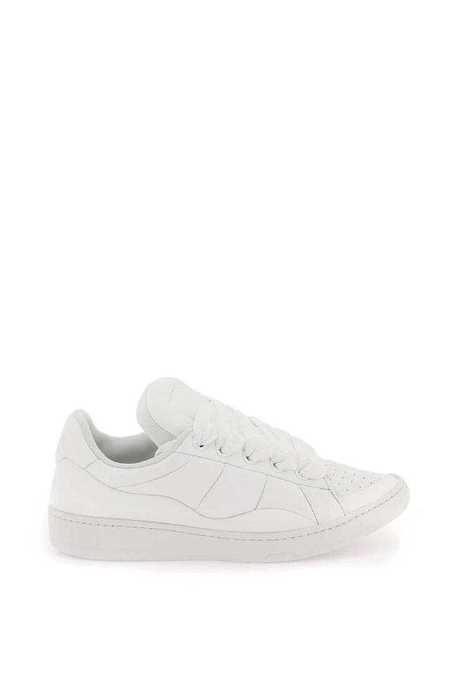 LANVIN Curb Sneakers In White Product Image