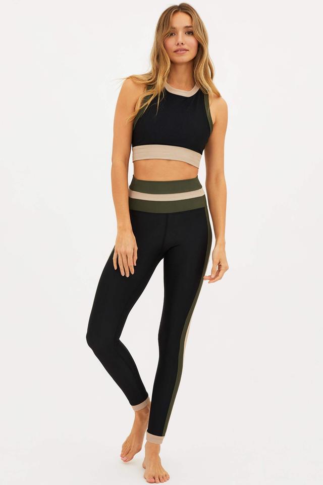 Melinda Legging Military Olive Colorblock Product Image