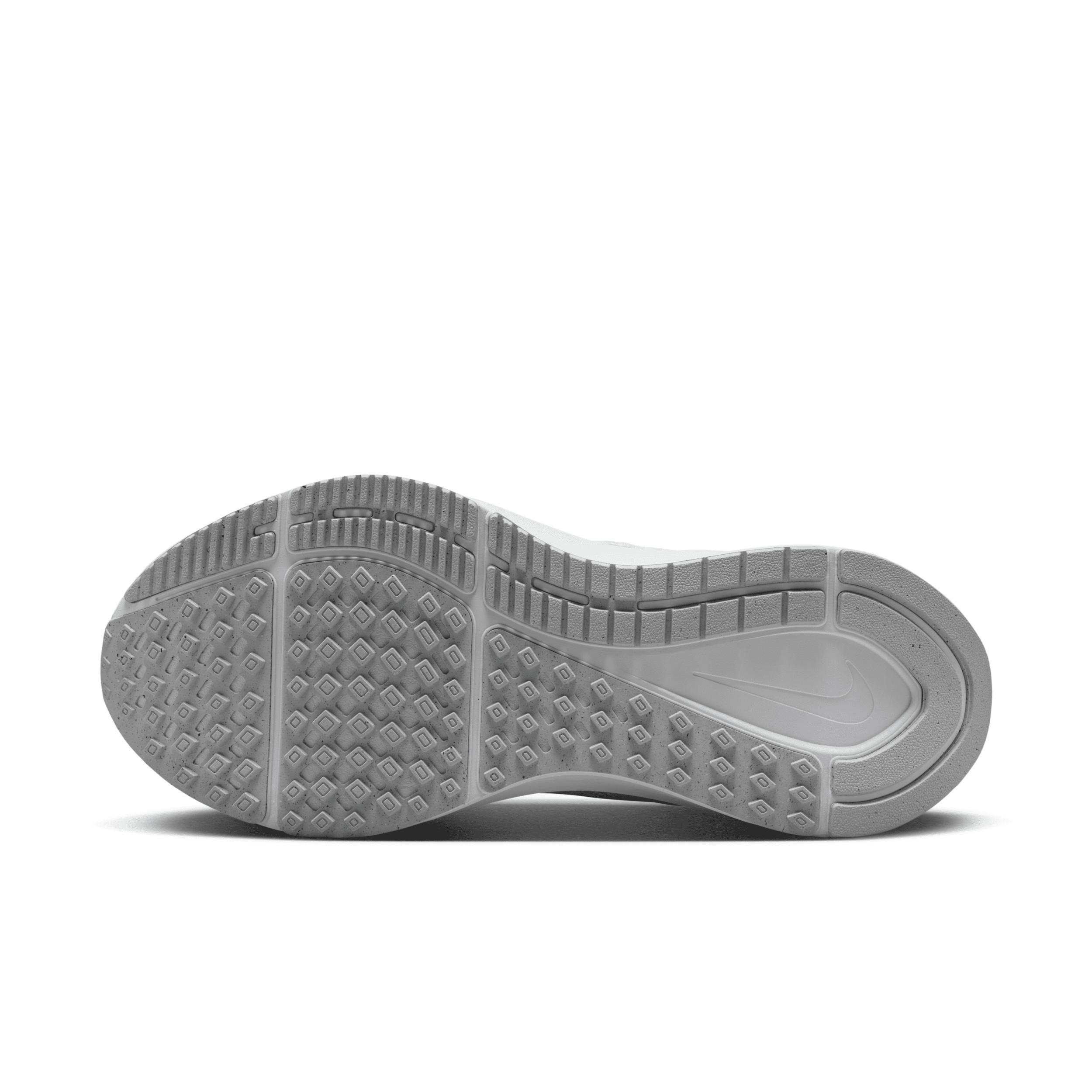 Nike Mens Nike Air Zoom Structure 25 Wide - Mens Running Shoes White/White/Pure Platinum Product Image