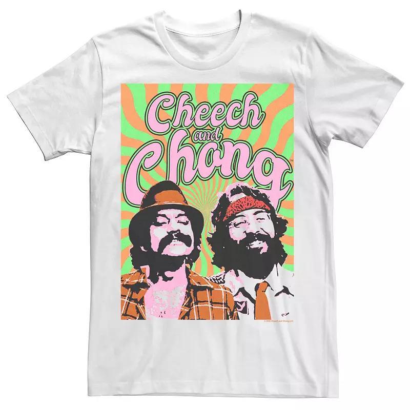 Mens Cheech And Chong Vintage Retro Tee Product Image