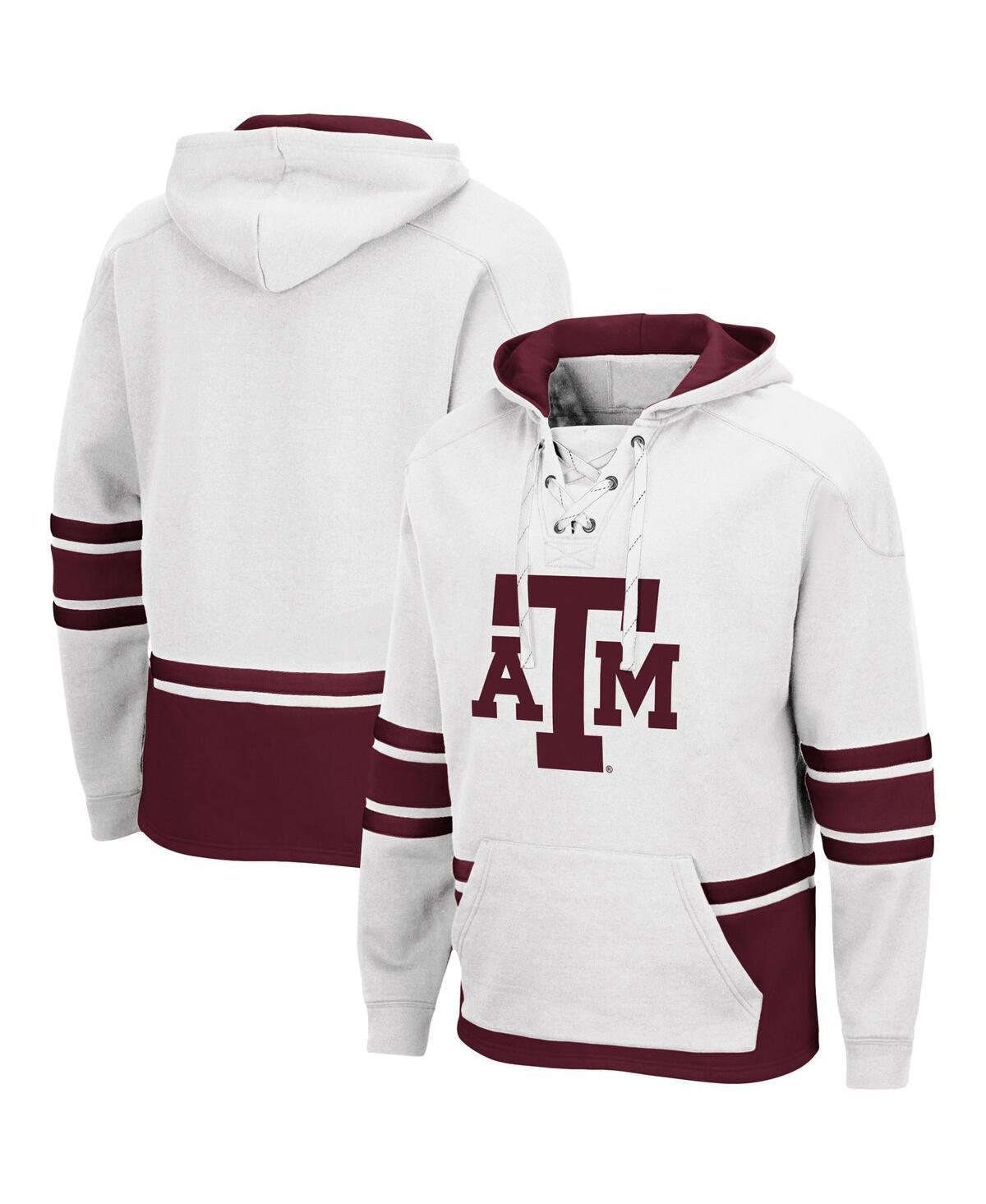 Mens Colosseum Texas A&M Aggies Lace Up 3.0 Pullover Hoodie Product Image