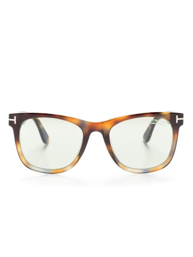 TOM FORD Square-frame Sunglasses In Brown Product Image