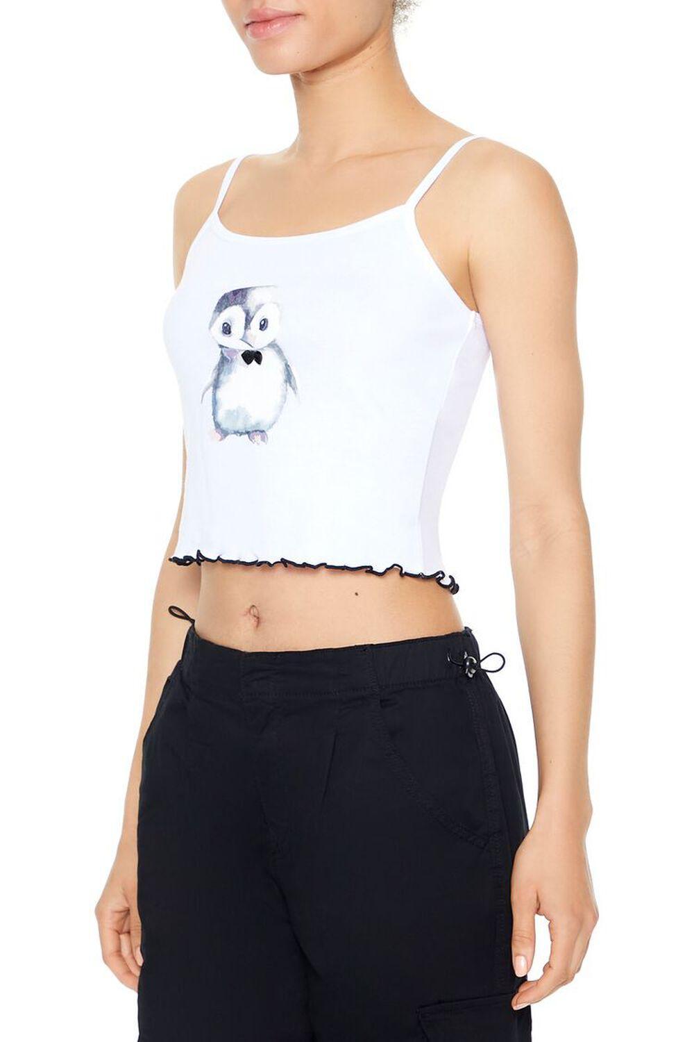 Penguin Graphic Cropped Cami | Forever 21 Product Image