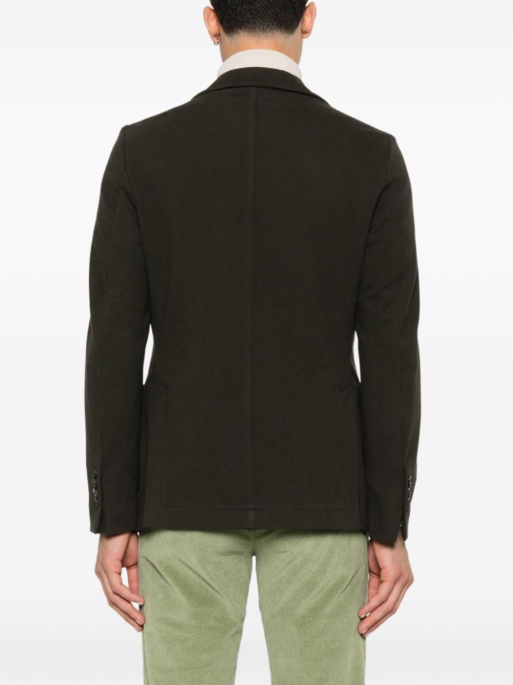 Circolo 1901 Single-Breasted Blazer Cashmere Touch -Dark Green Product Image