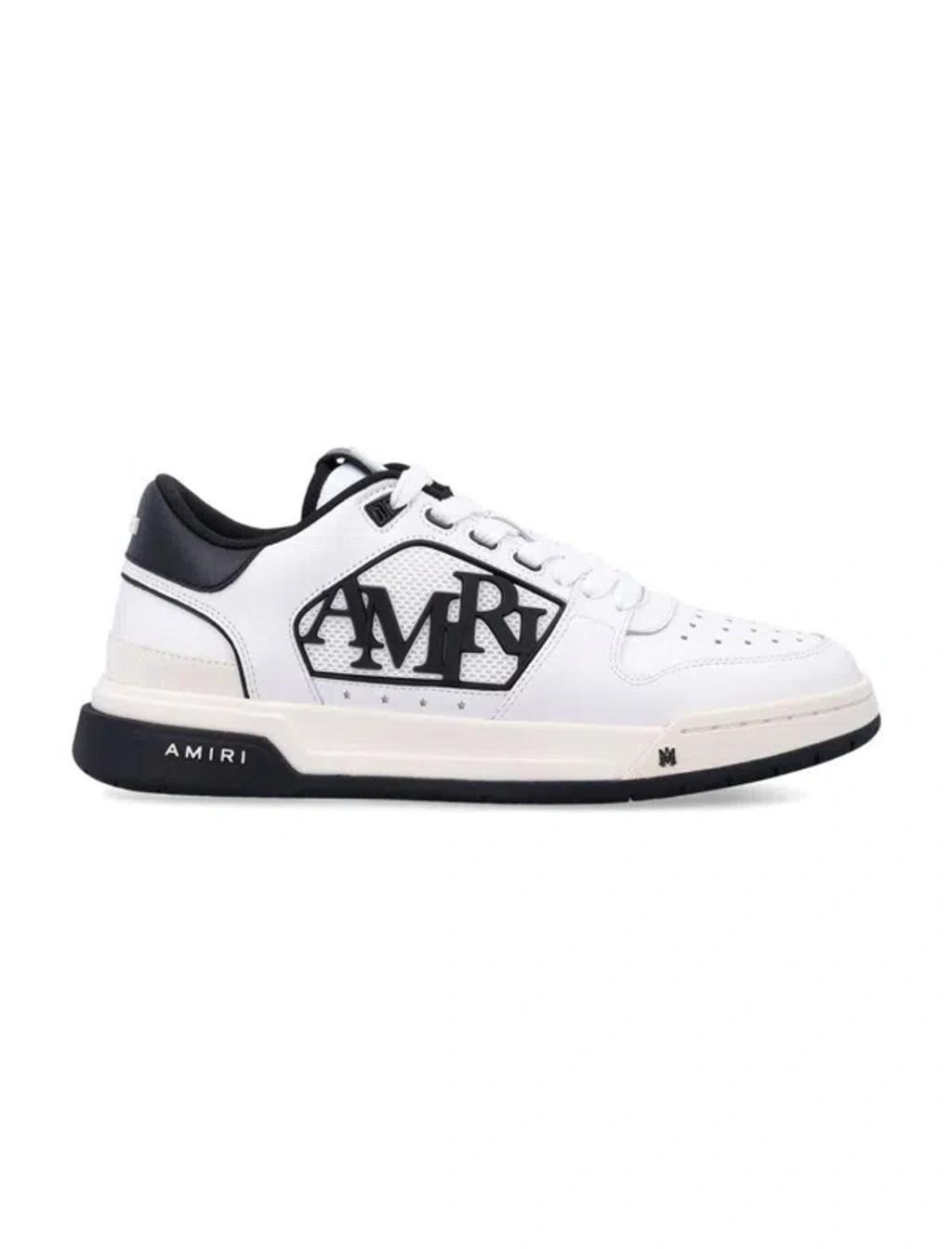 AMIRI Classic Low Top Black And White Sneakers Product Image