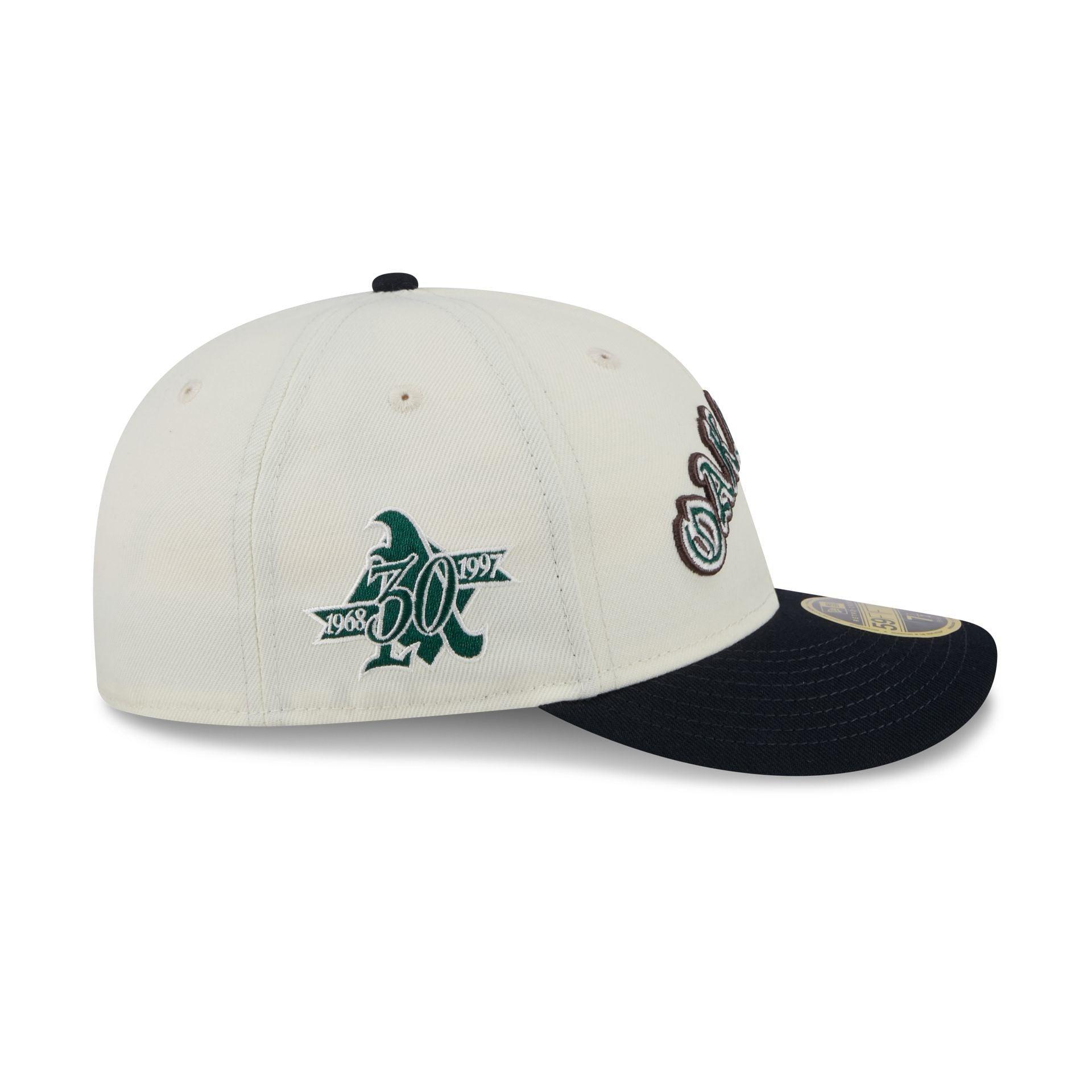 Oakland Athletics Forest Visor Retro Crown 59FIFTY Fitted Hat Male Product Image