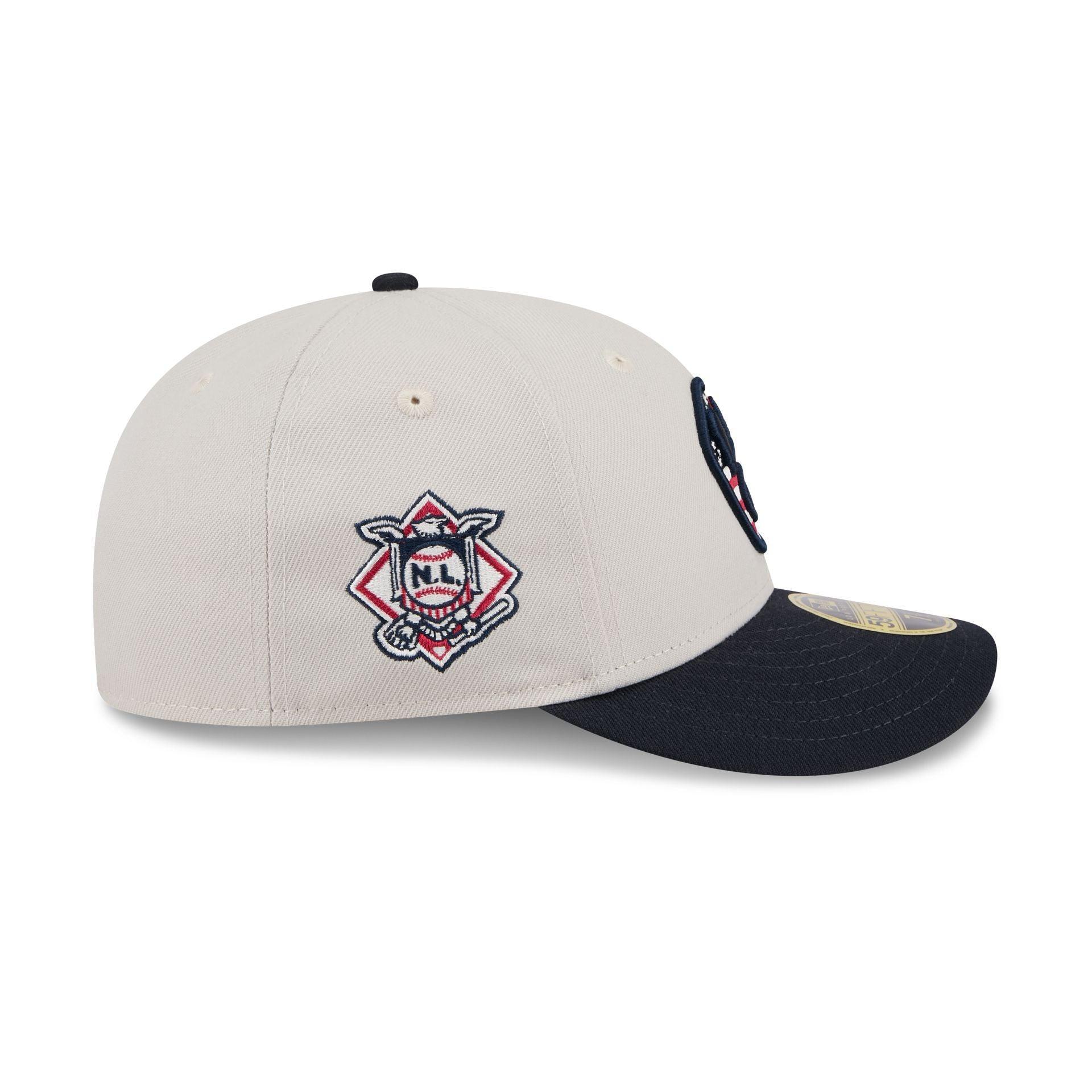 Milwaukee Brewers Independence Day 2024 Low Profile 59FIFTY Fitted Hat Male Product Image