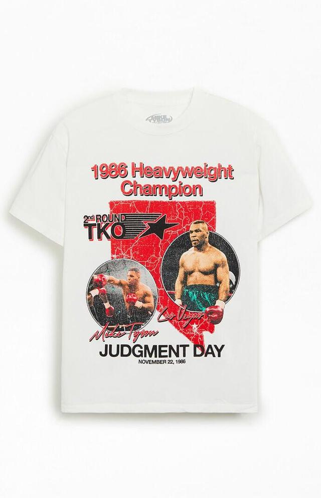 Men's Mike Tyson Judgment Oversized T-Shirt Product Image