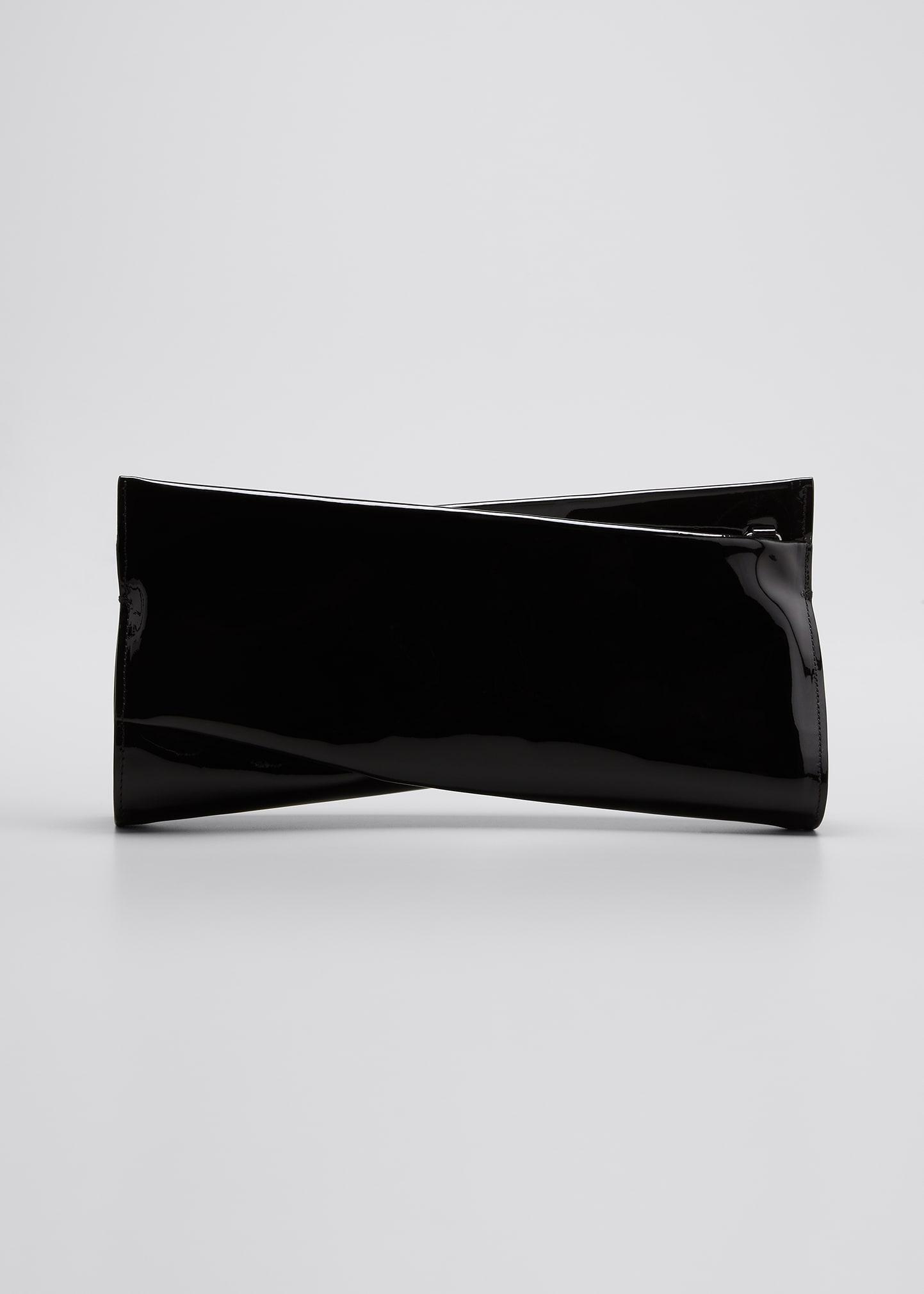 Womens Loubitwist Patent Leather Clutch Product Image