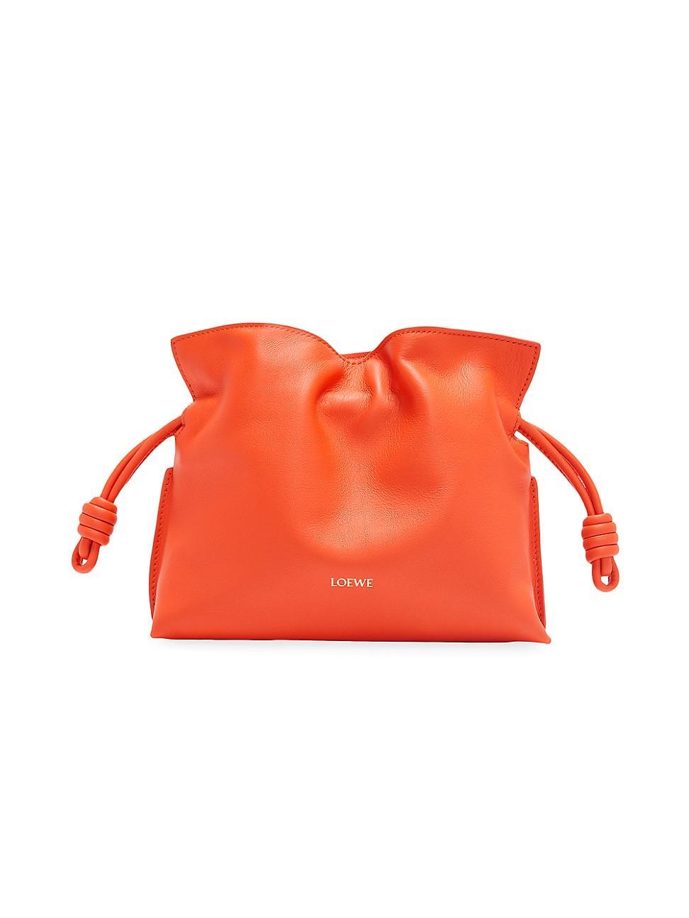 Womens Flamenco Mini Leather Clutch Product Image