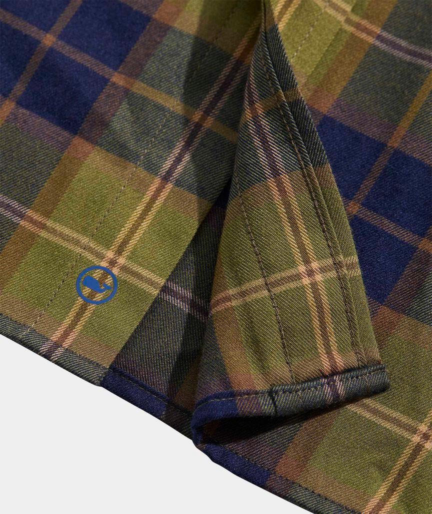 On-The-Go Brushed Twill Check Shirt Product Image