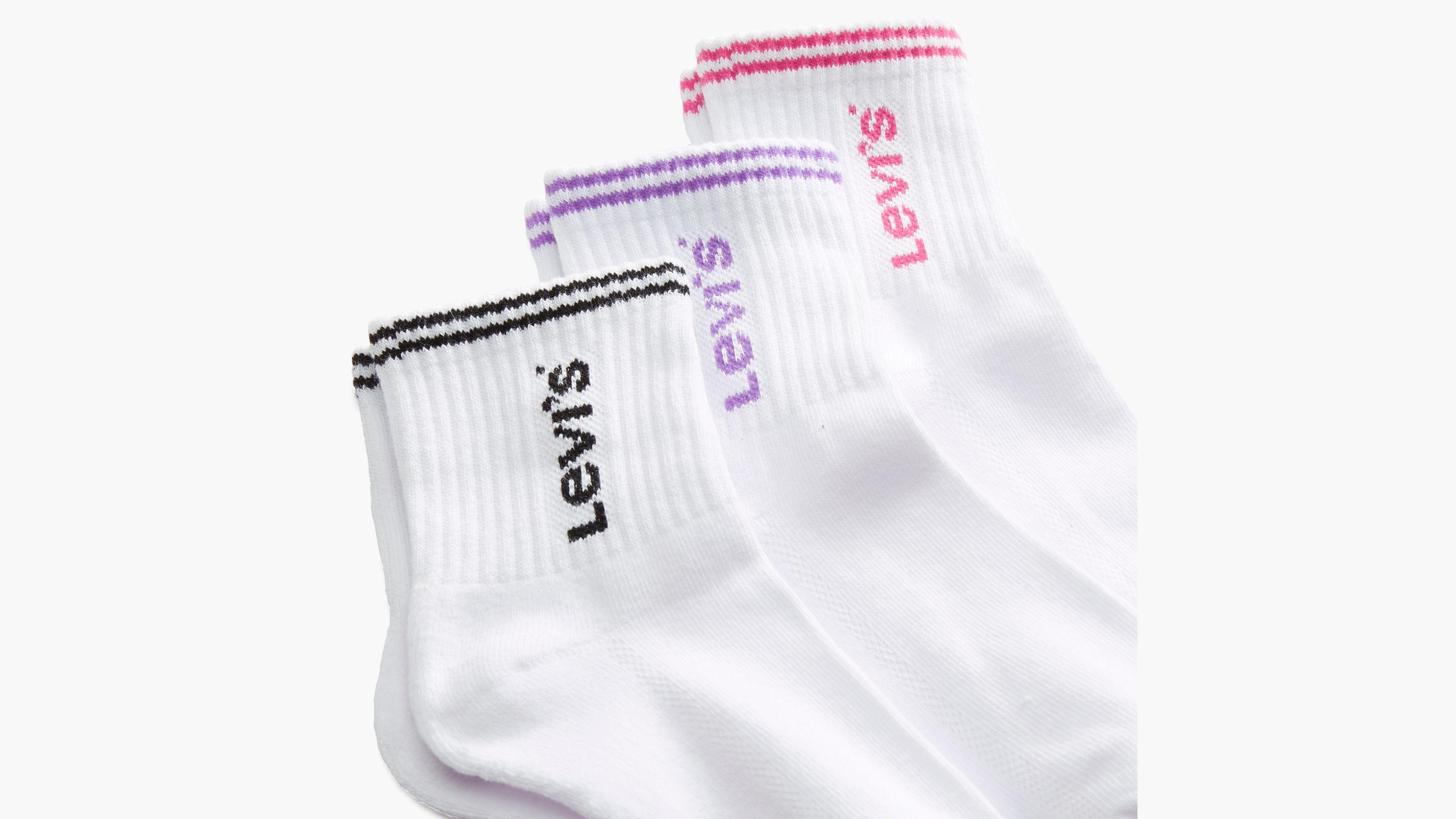 Sporty Stripe Short Socks Product Image