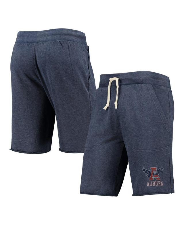 Mens Heathered Navy Alternative Apparel Auburn Tigers Victory Lounge Shorts AUB Blue Product Image