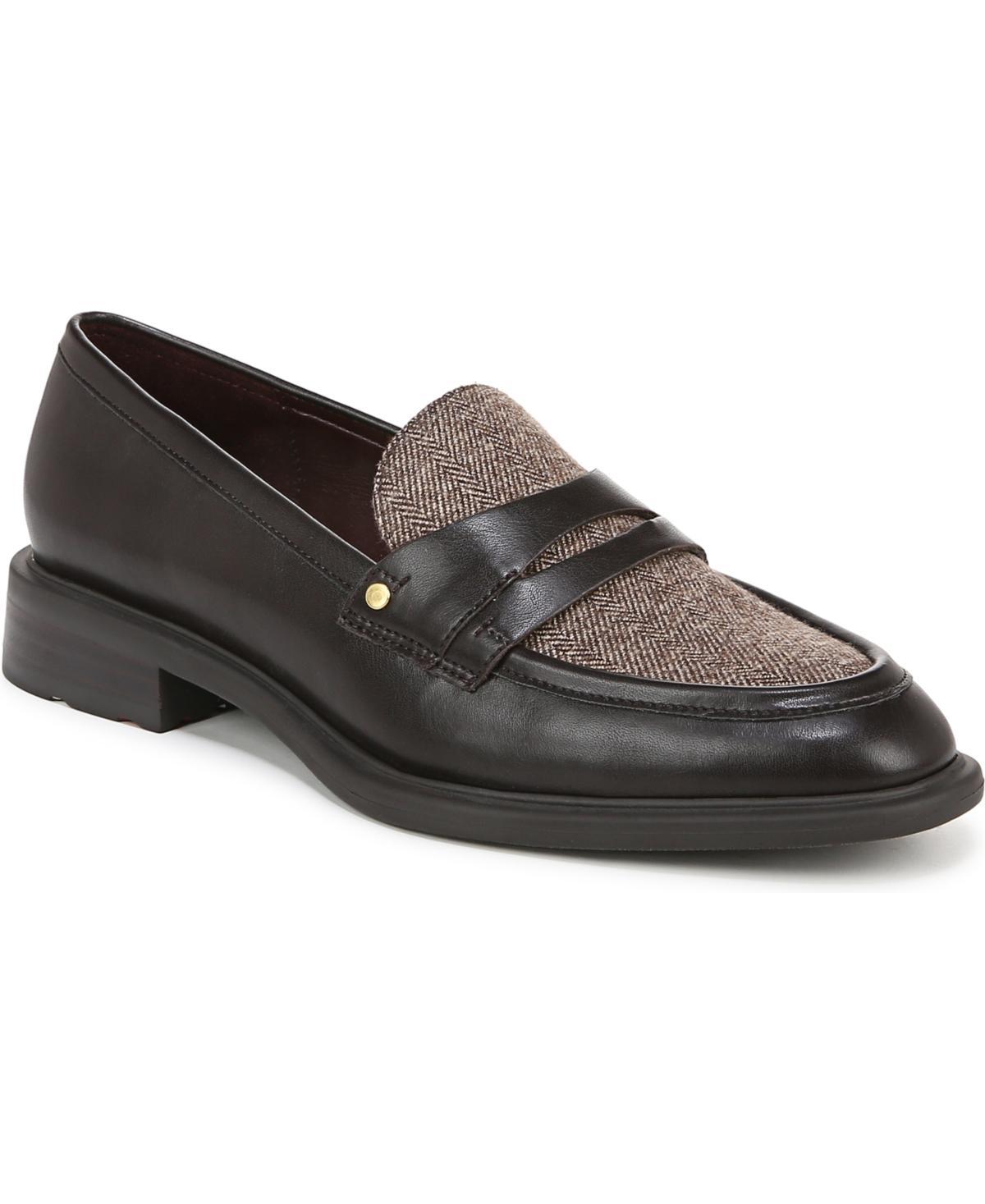 Franco Sarto Womens Edith 2 Loafers - Brown Fabric Product Image