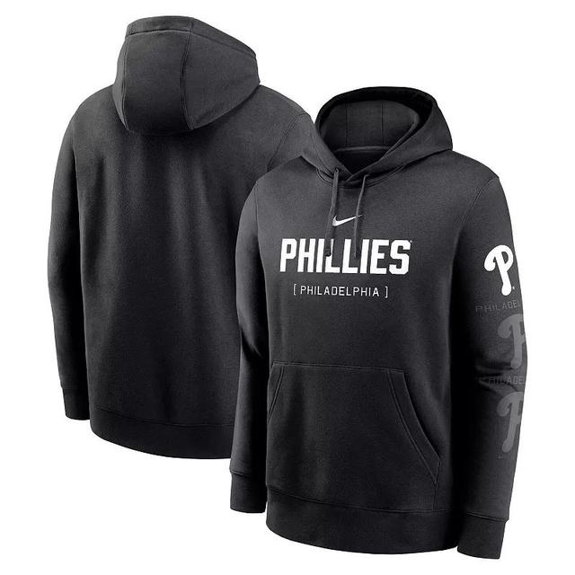 Mens Nike Philadelphia Phillies Fashion Club Pullover Hoodie Product Image