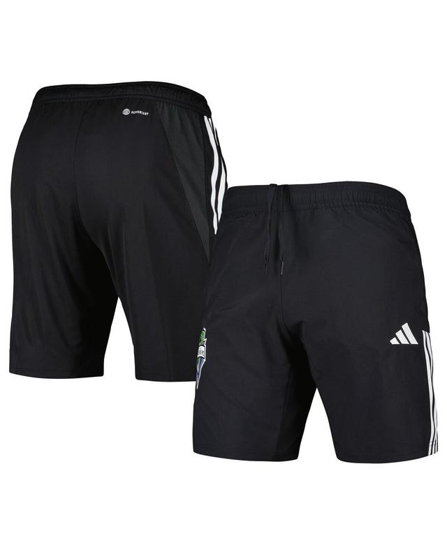 Mens adidas Black Seattle Sounders Fc Downtime Shorts Product Image