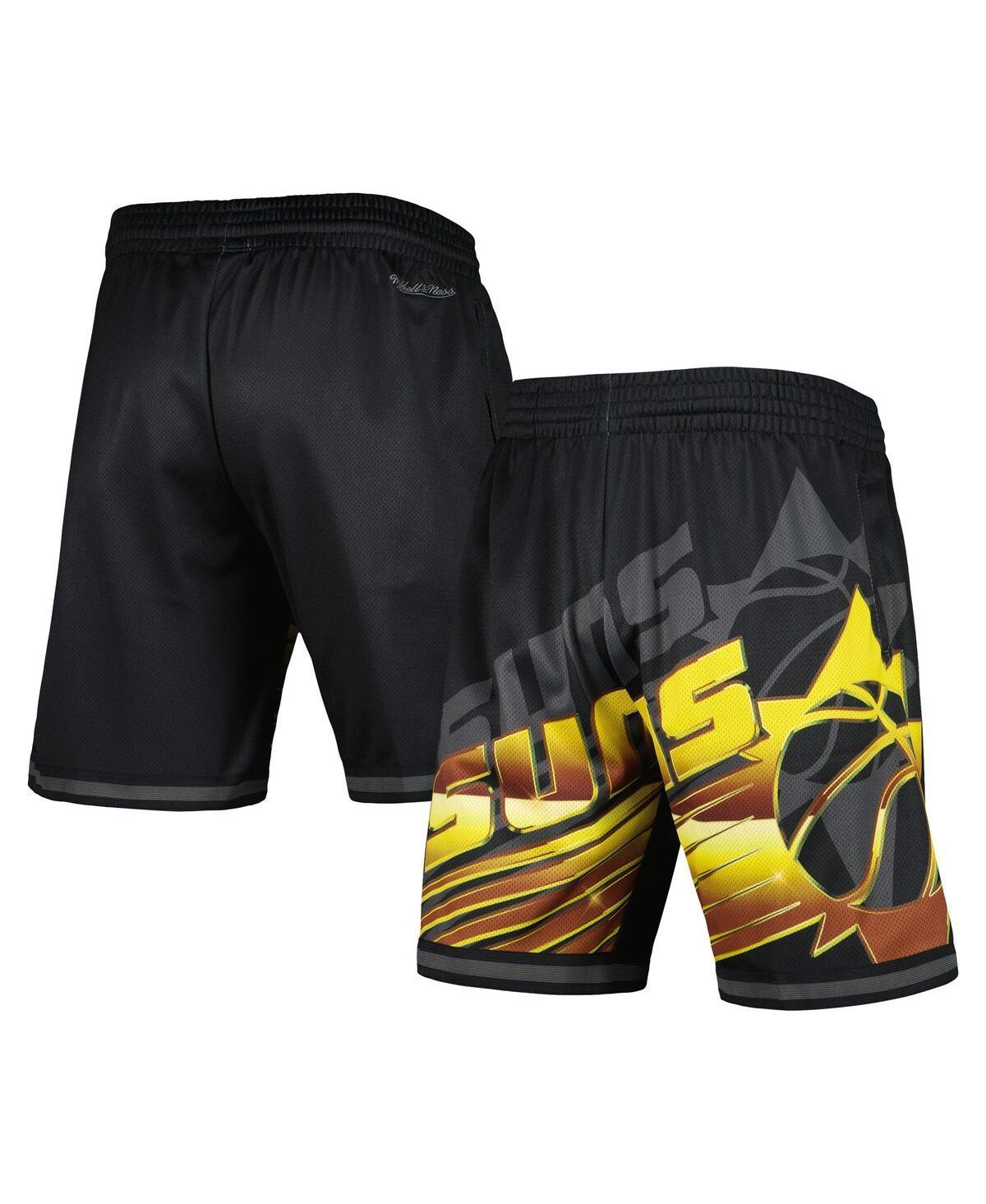 Mens Mitchell & Ness Black Phoenix Suns Big Face 4.0 Fashion Shorts Product Image