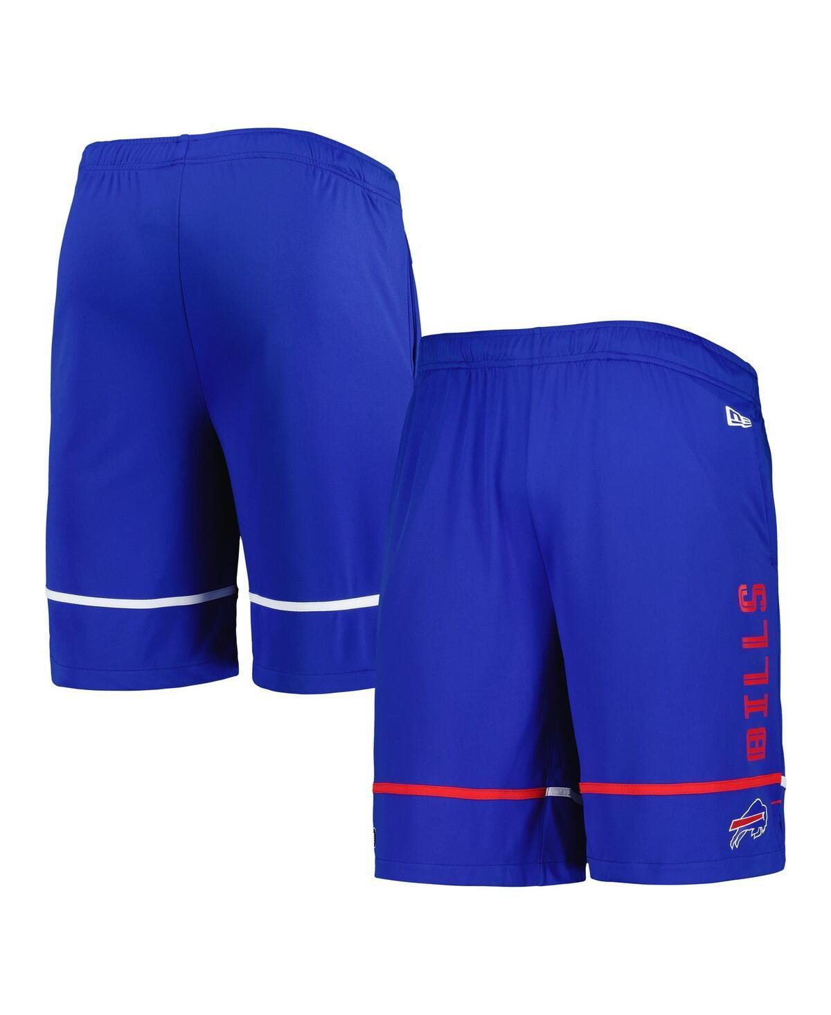 Mens New Era Royal Buffalo Bills Combine Authentic Rusher Training Shorts Product Image