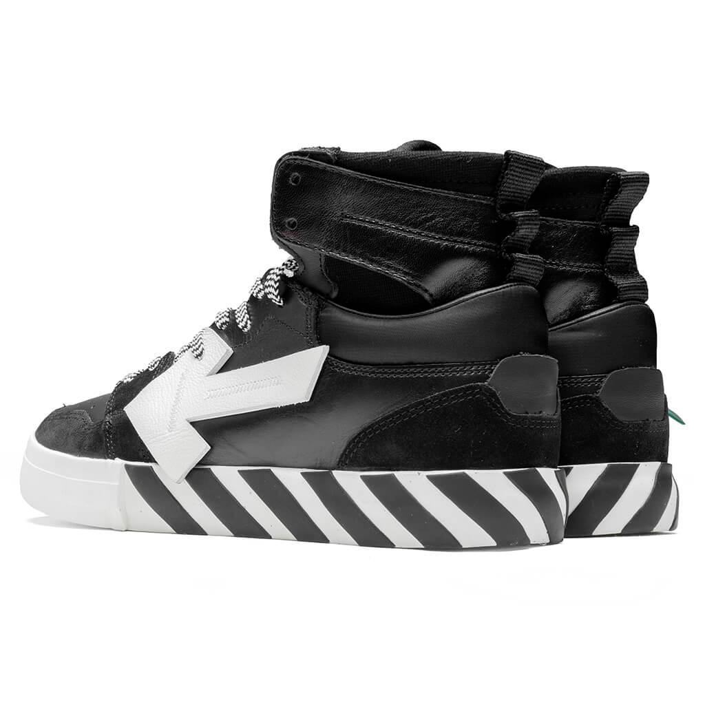 High Top Vulcanized Leather - Black/White Male Product Image