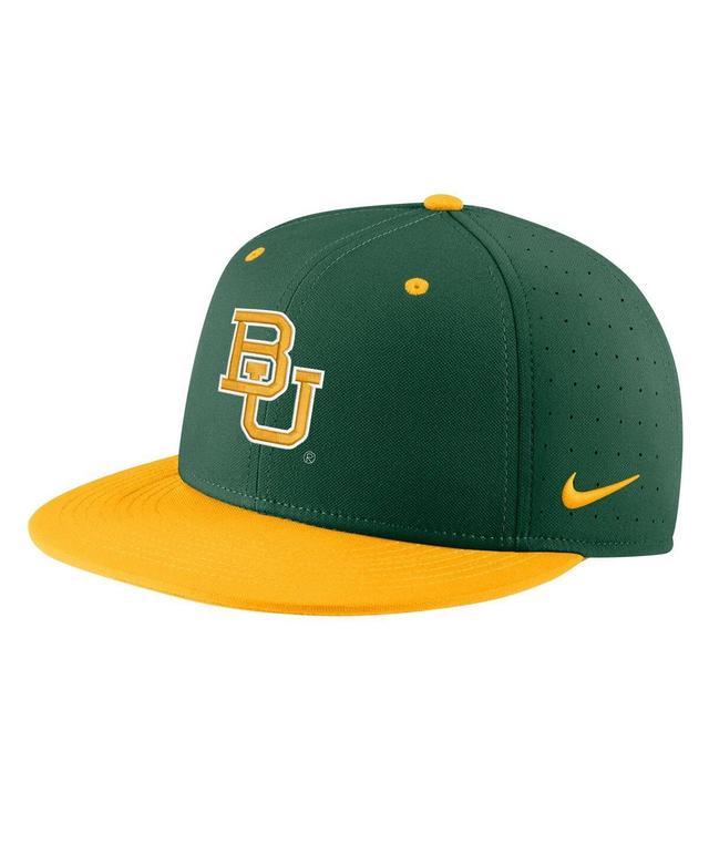 Mens Nike Green Baylor Bears Aero True Baseball Performance Fitted Hat Product Image