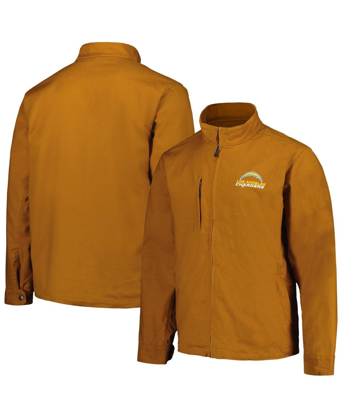 Mens Dunbrooke Tan Los Angeles Rams Journey Workwear Tri-Blend Full-Zip Jacket Product Image