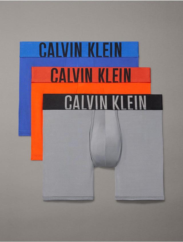 Calvin Klein Mens Intense Power Micro 3-Pack Boxer Brief - Grey - M Product Image