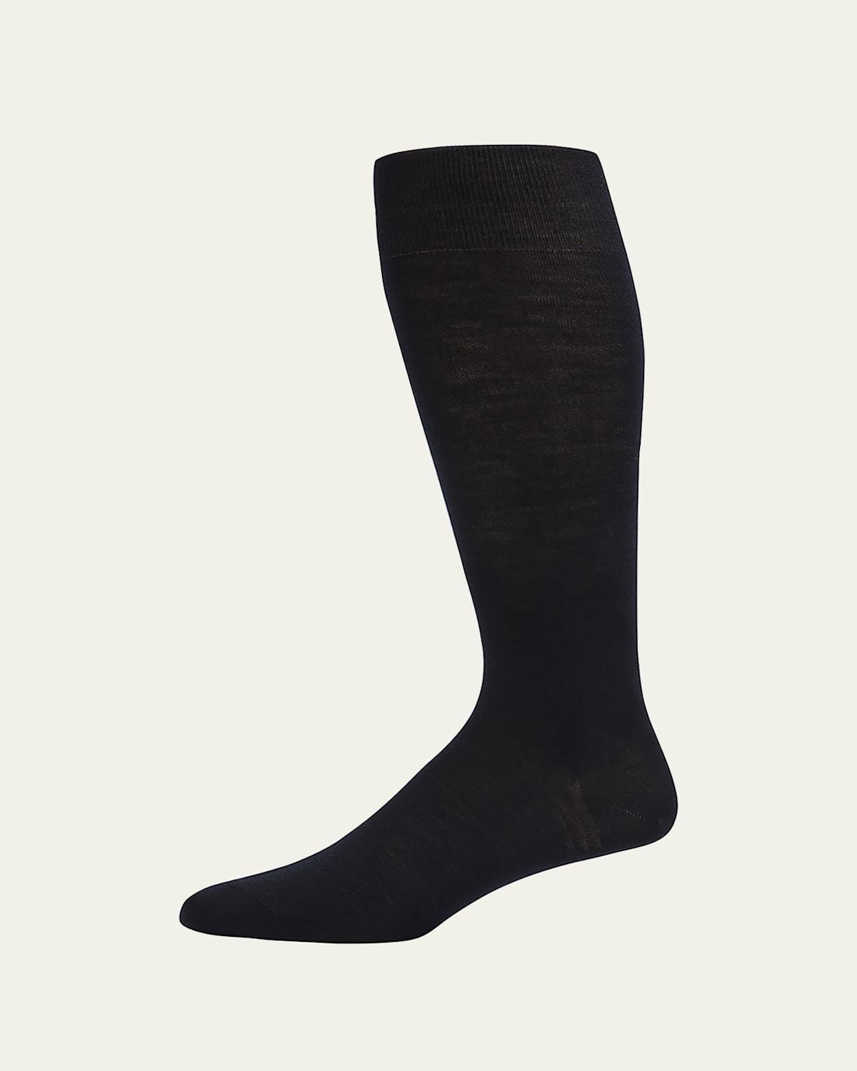 Mens Knit Over-Calf Socks Product Image