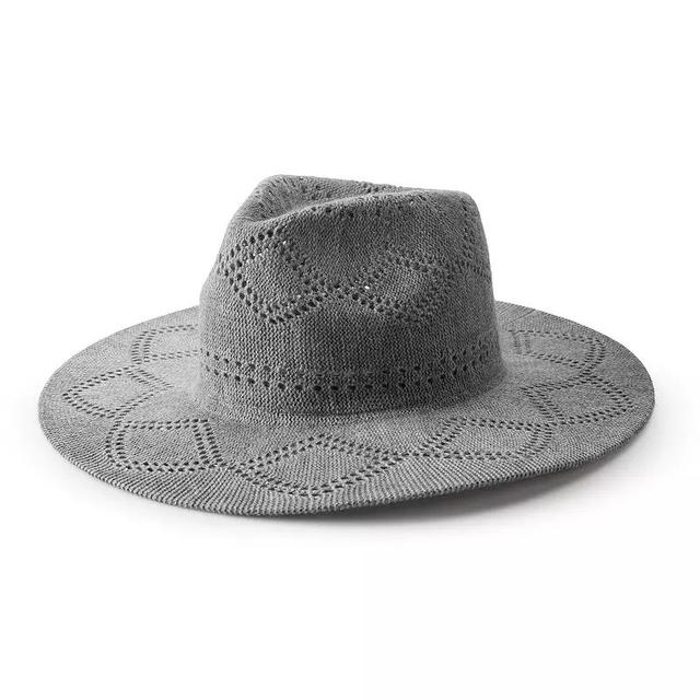 Womens Sonoma Goods For Life Novelty Knit Panama Hat Product Image