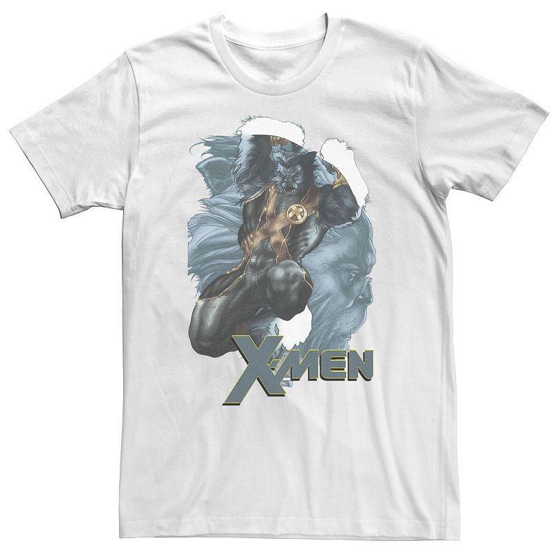 Big & Tall Marvel X-Men The Beast Double Exposed Mutant Tee, Mens Product Image