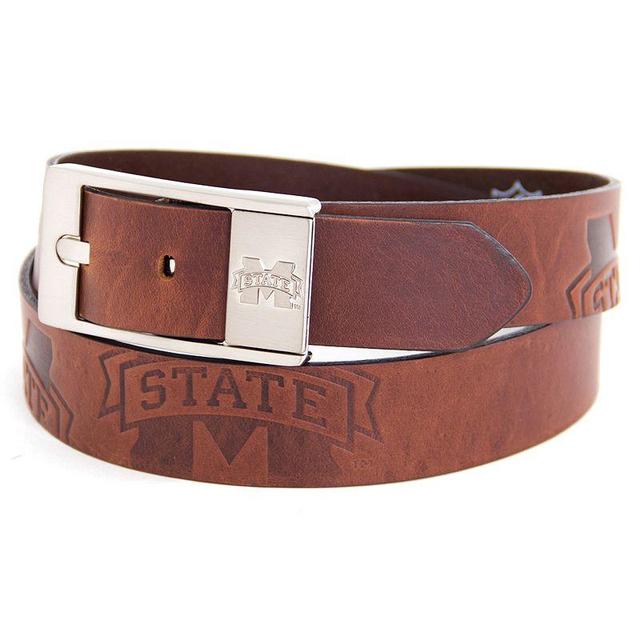 Mens Mississippi State Bulldogs Brandish Leather Belt Product Image