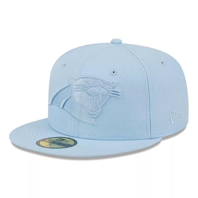 Mens New Era Blue Carolina Panthers Color Pack 59FIFTY Fitted Hat Product Image