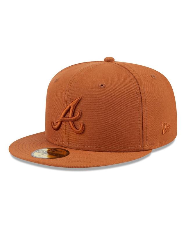 Mens New Era Atlanta Braves Spring Color 59FIFTY Fitted Hat Product Image