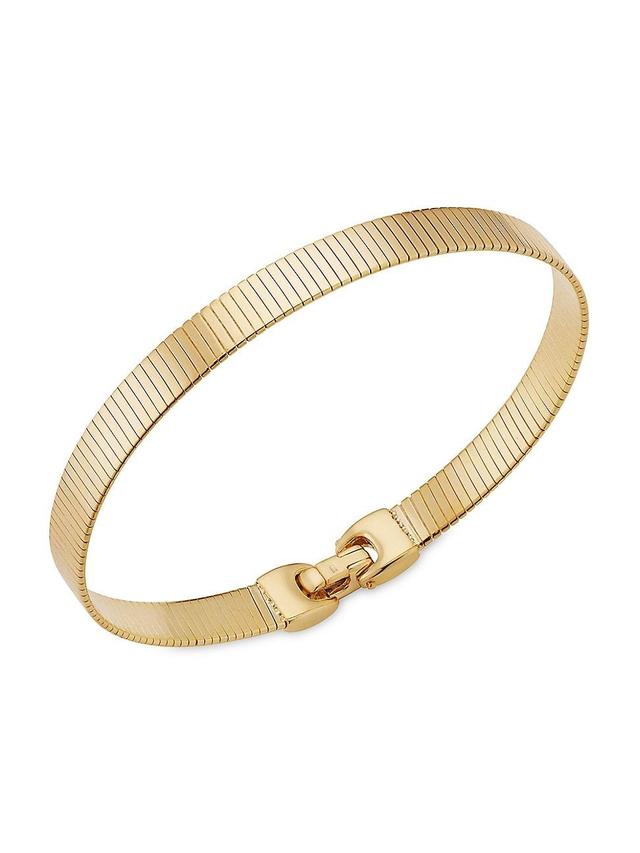 Womens 14K Yellow Gold Park Avenue Herringbone Bangle Product Image