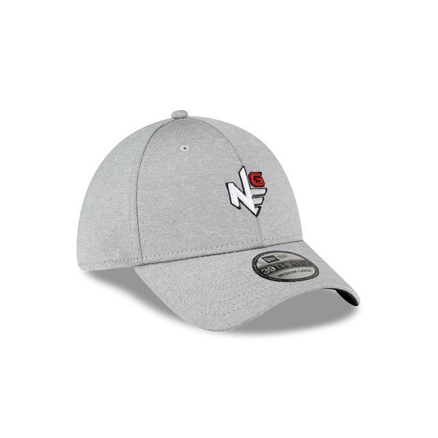 New Era Golf Gray 39THIRTY Stretch Fit Hat Male Product Image