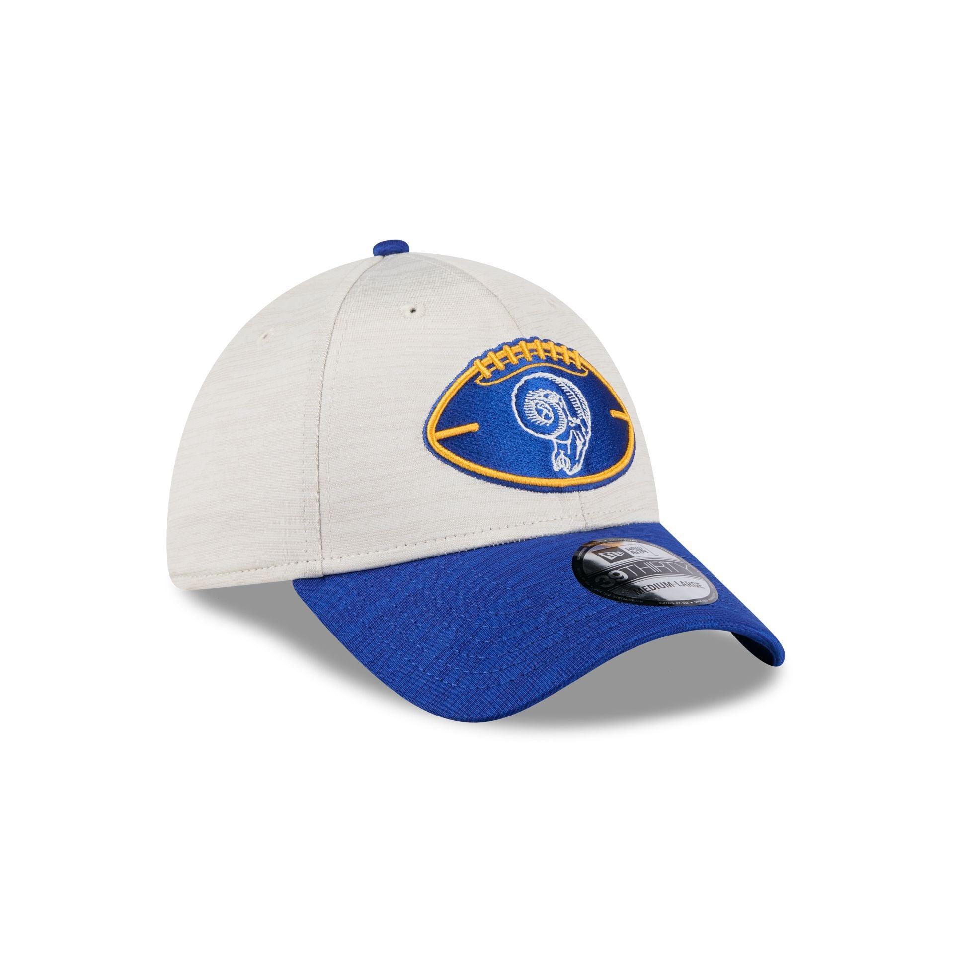 Los Angeles Rams 2024 Historic Sideline 39THIRTY Stretch Fit Hat Male Product Image