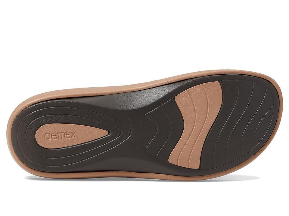Aetrex Maui Flip Flop   Women's   Light Brown   Size 5   Sandals   Flip Flop Product Image