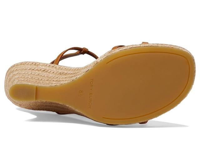 Tory Burch Capri Miller Espadrille Wedge 85 mm (Caramel Corn/Wheat) Women's Shoes Product Image