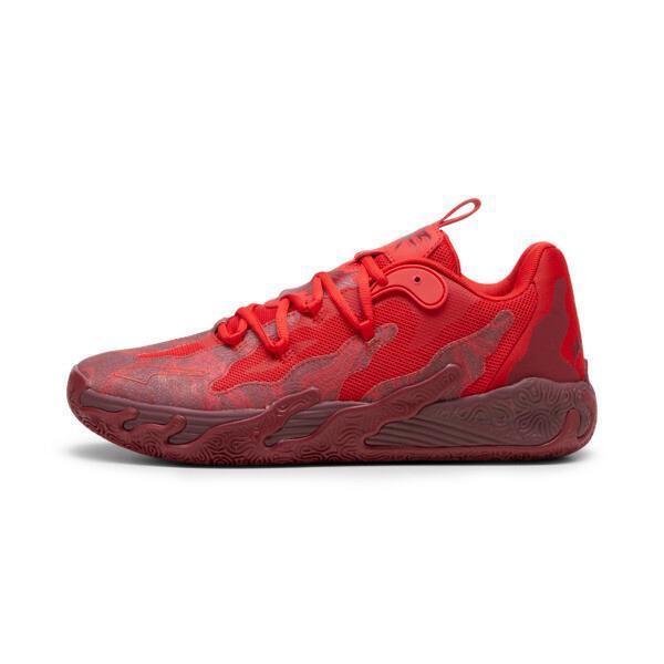 PUMA x LAMELO BALL MB.03 Lo Team Men's Basketball Shoes in Team Regal Red/For All Time Red Product Image