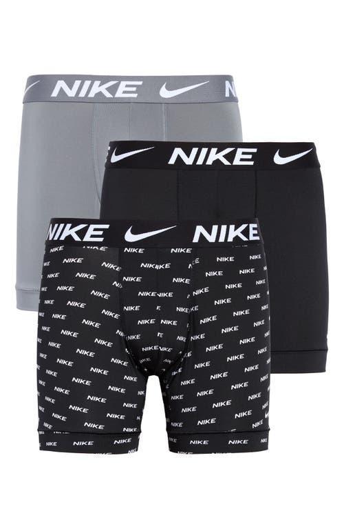 Nike Mens 3-Pk. Dri-Fit Essential Micro Boxer Briefs Product Image