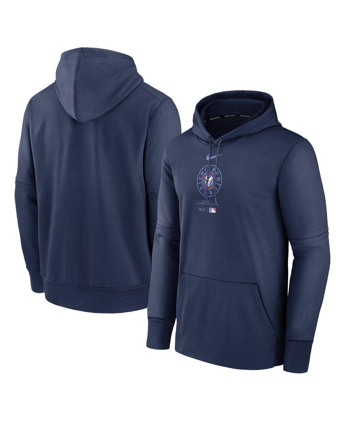 Men's Los Angeles Angels City Connect Practice Nike Therma MLB Pullover Hoodie Product Image