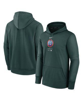 Men's Green Colorado Rockies City Connect Practice Performance Pullover Hoodie Product Image