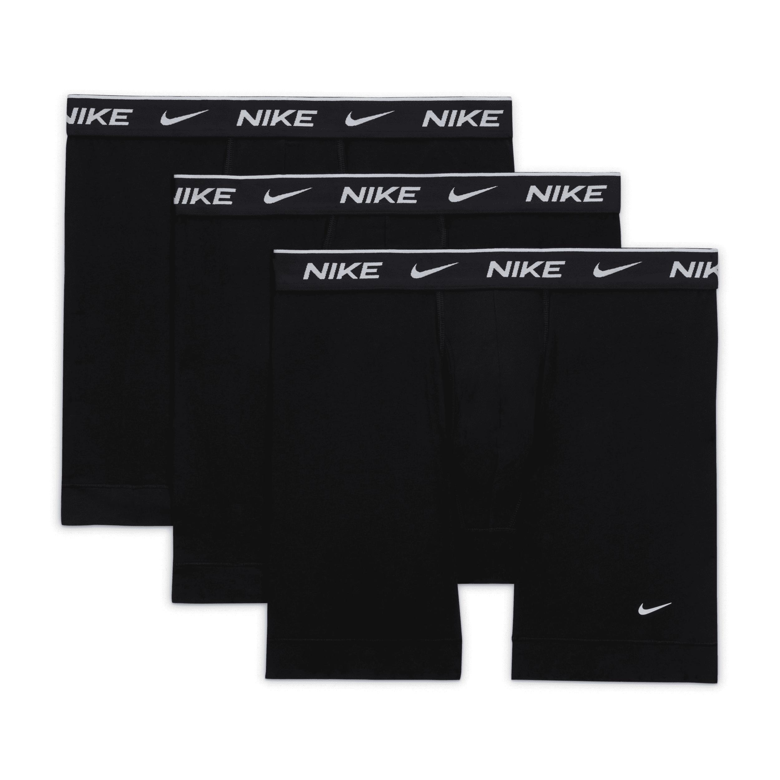 Nike Dri-FIT Essential 3-Pack Stretch Cotton Boxer Briefs Product Image