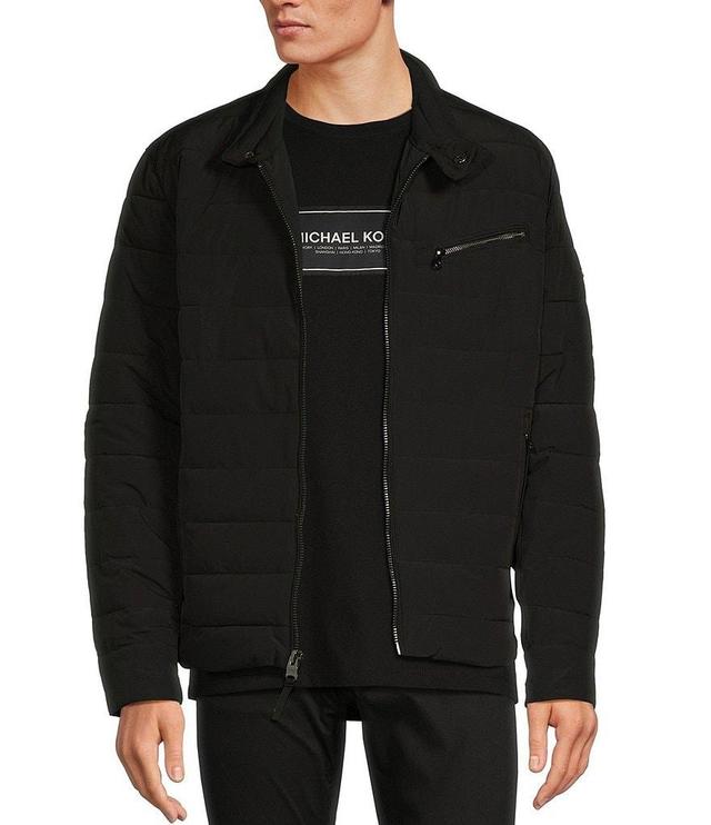 Michael Kors Hawick Motocrycle Stretch Jacket Product Image