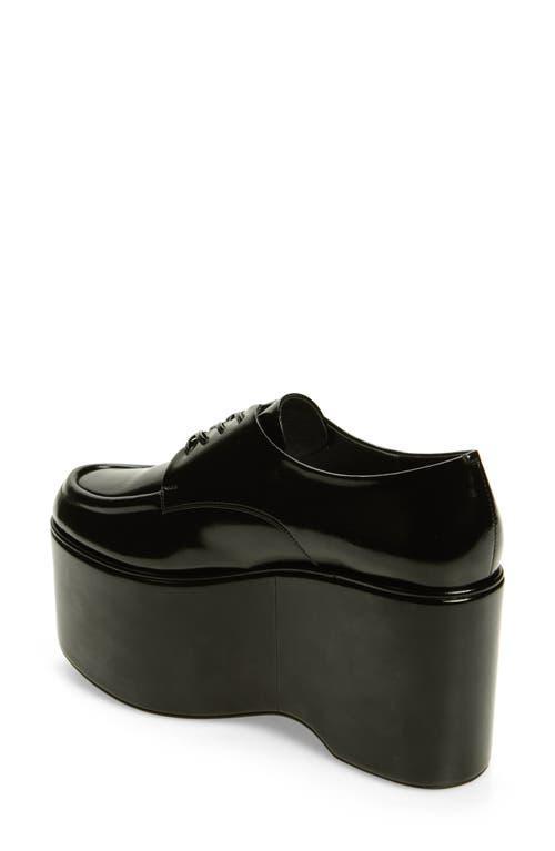 Extent Moc Toe Platform Loafer In Black Product Image