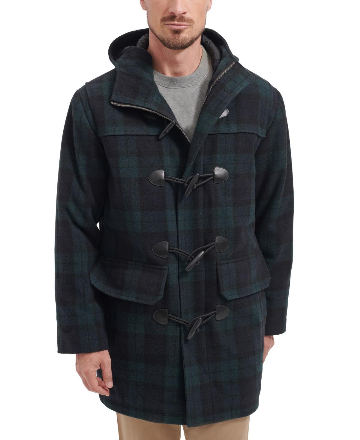 Mens Tommy Hilfiger Wool Blend Duffle Coat Product Image