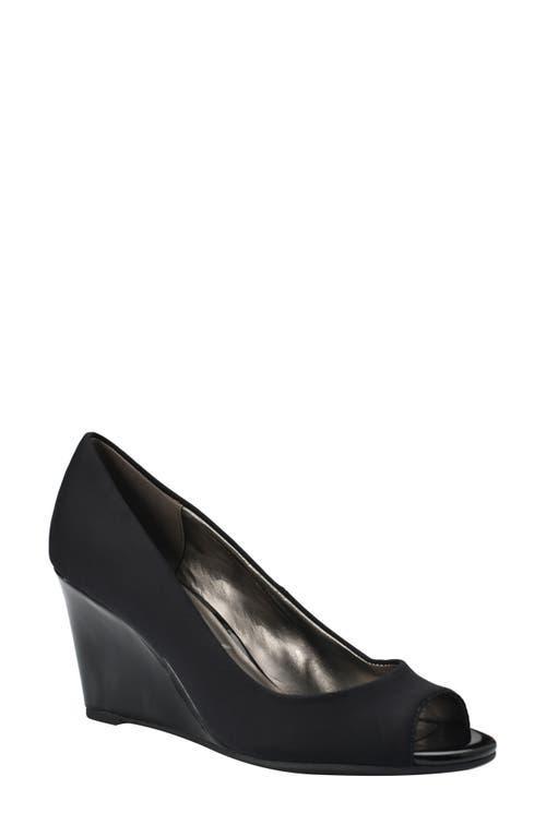 Bandolino Tuff Love Peep Toe Wedge Pump Product Image