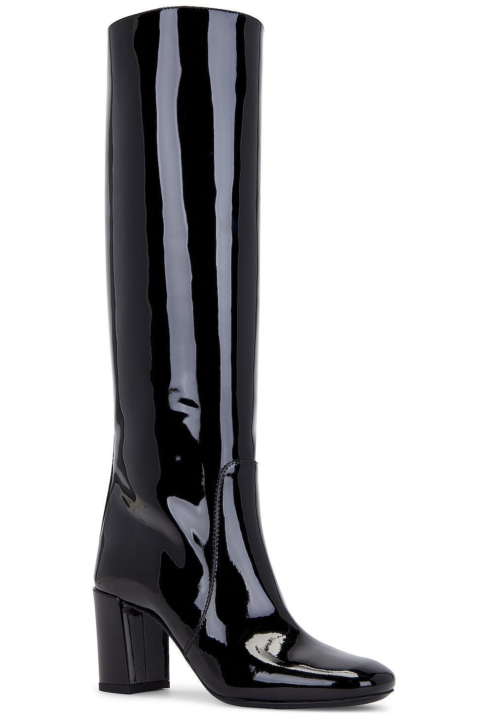 Saint Laurent Who Boot in Nero - Black. Size 38 (also in 36, 36.5, 37, 37.5, 39, 41). Product Image