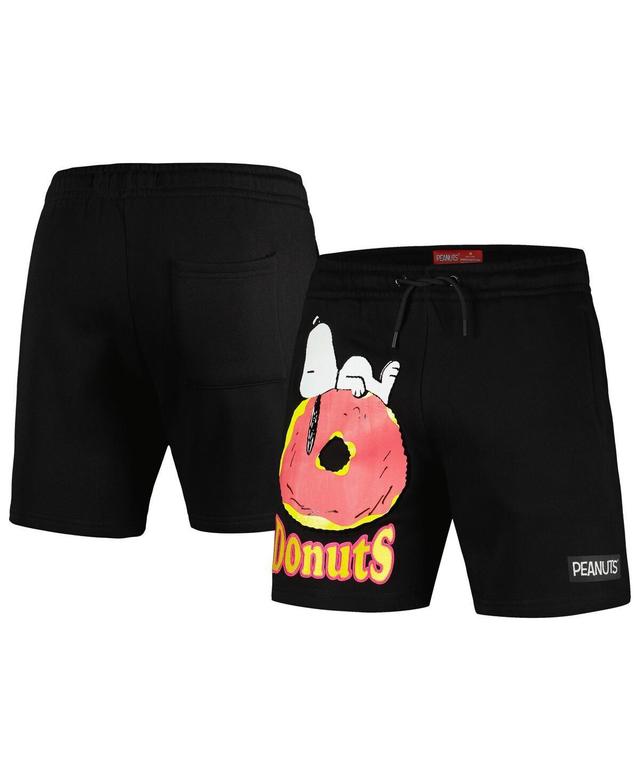 Mens Freeze Max Black Peanuts Snoopy Donuts Shorts Product Image