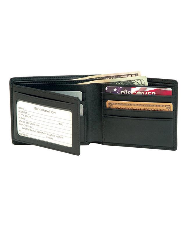 ROYCE New York RFID Leather Trifold Wallet Product Image