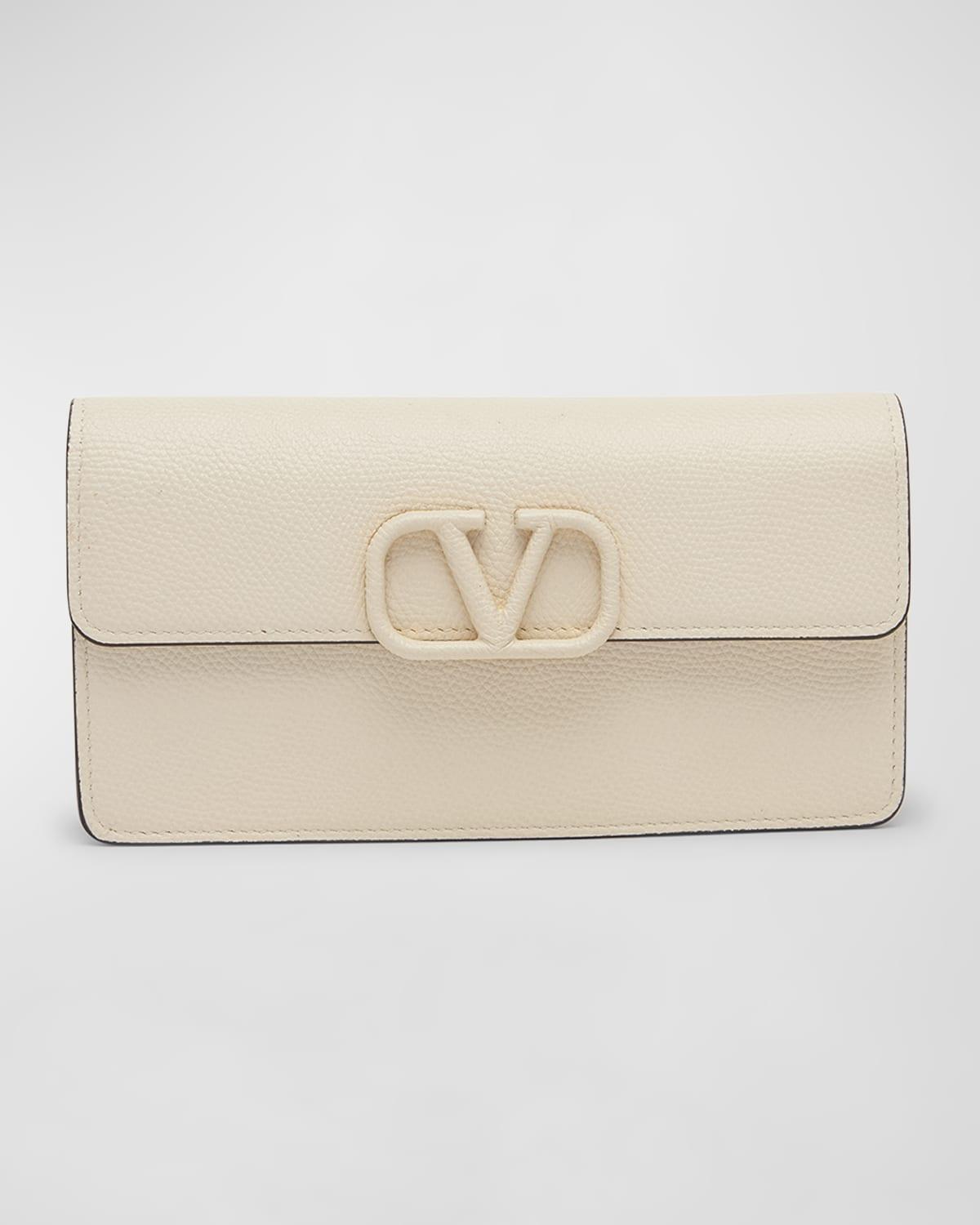 VLOGO Flap Leather Wallet on Chain Product Image